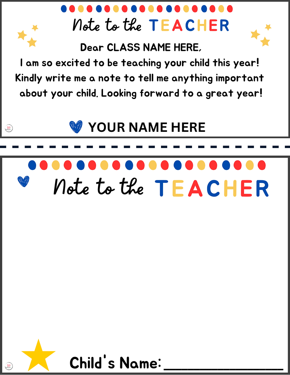 Thumbnail: Crayon Teacher Binder, Back to School