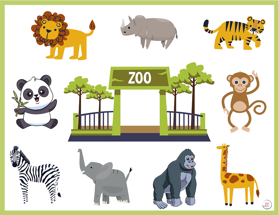 Thumbnail: Zoo Literacy Activities, Centers