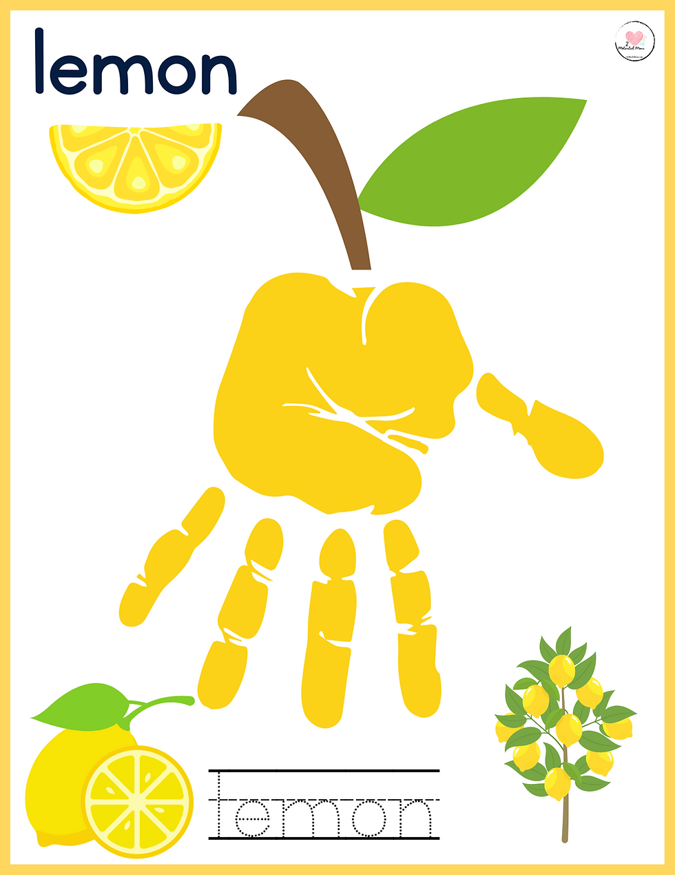 Thumbnail: Fruit Handprint Art Book, Nutrition