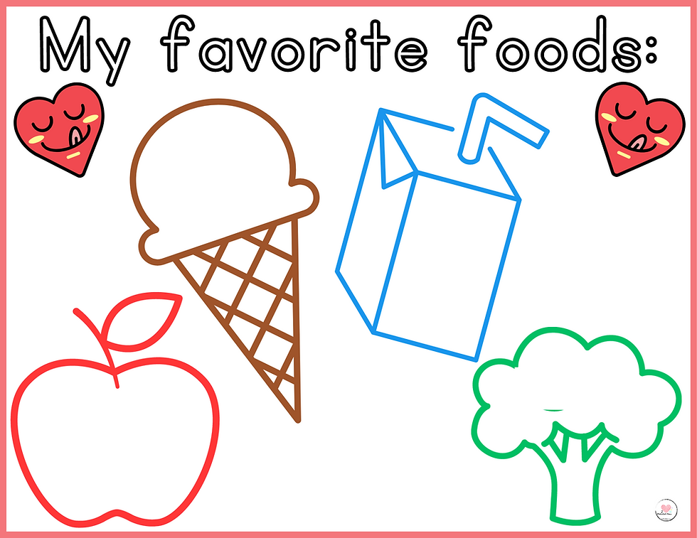 Thumbnail: All About Me Book, Back to School