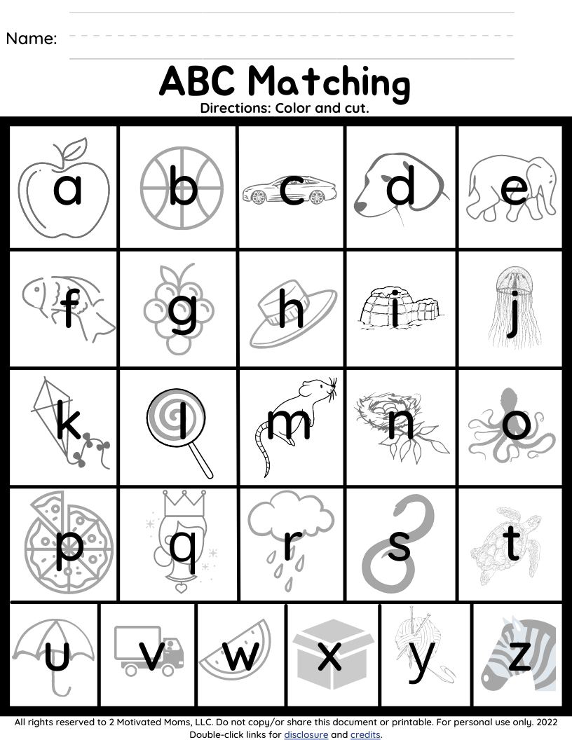 Thumbnail: ABC Matching