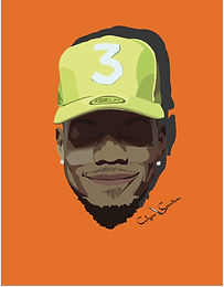 Blocked Style Digital Portraits