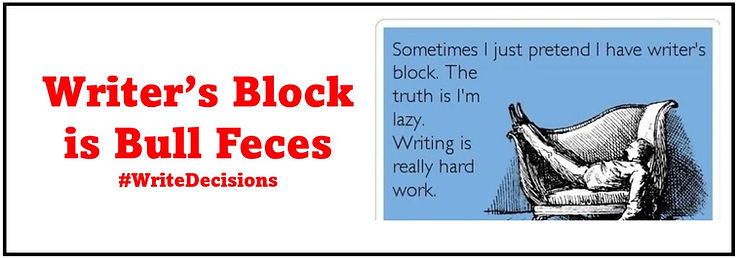 Quote about writer's block