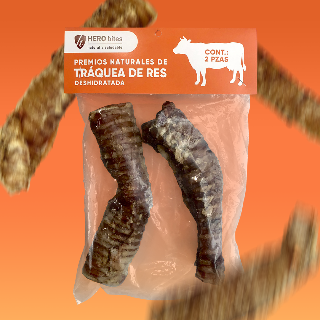 HERO bites Tráquea de res 2pzas