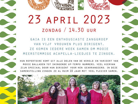 Bei-optreden 23 april - Gaia