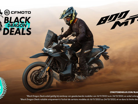 PROMOTION CF Moto - Profitez de 2.000€ de réduction sur la 800MT-X jusqu'au 24 Décembre, une promo à ne pas rater.