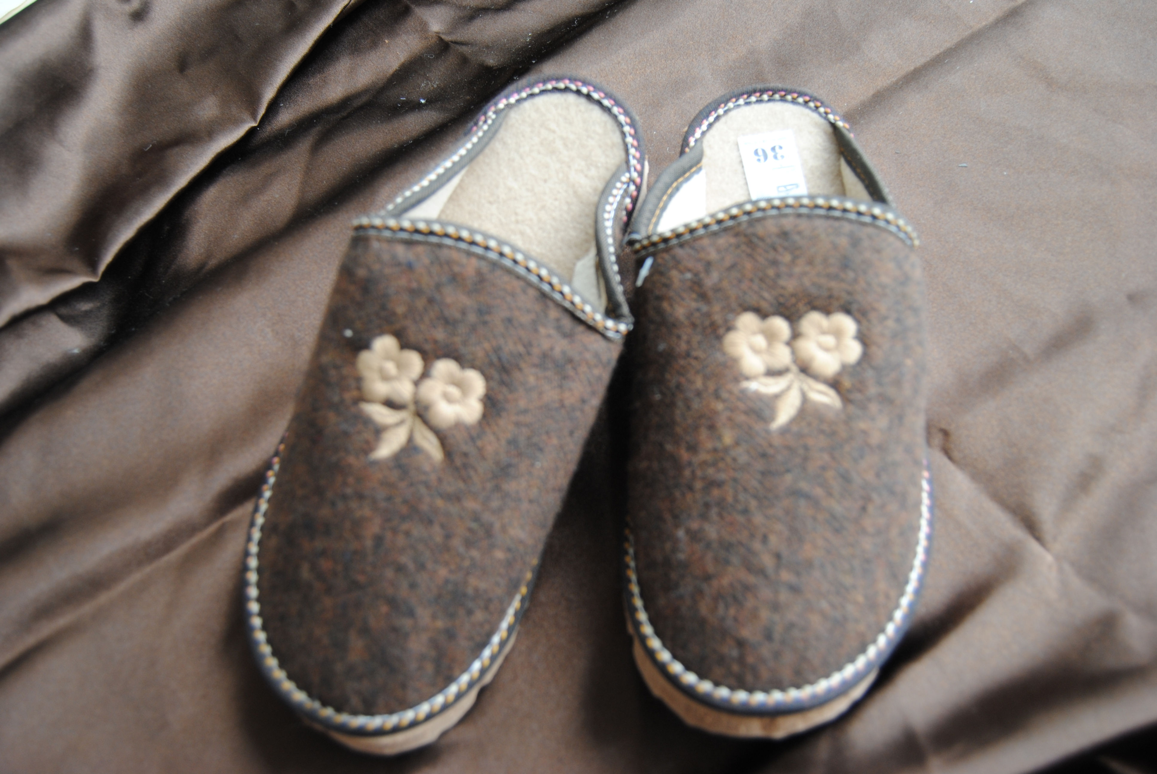 Chaussons femmes CHEVRON