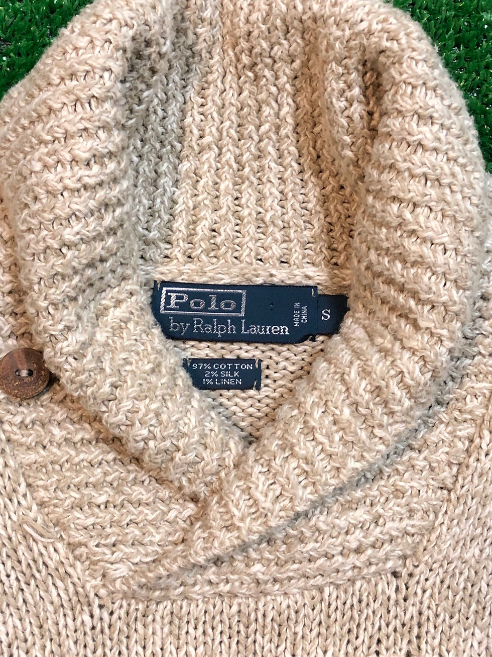 Thumbnail: Vintage Polo Knit Flag Sweater 