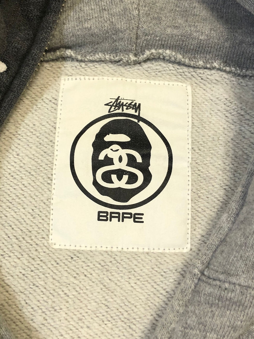 Thumbnail: Vintage Bape x stussy hoodie Pre Owned 