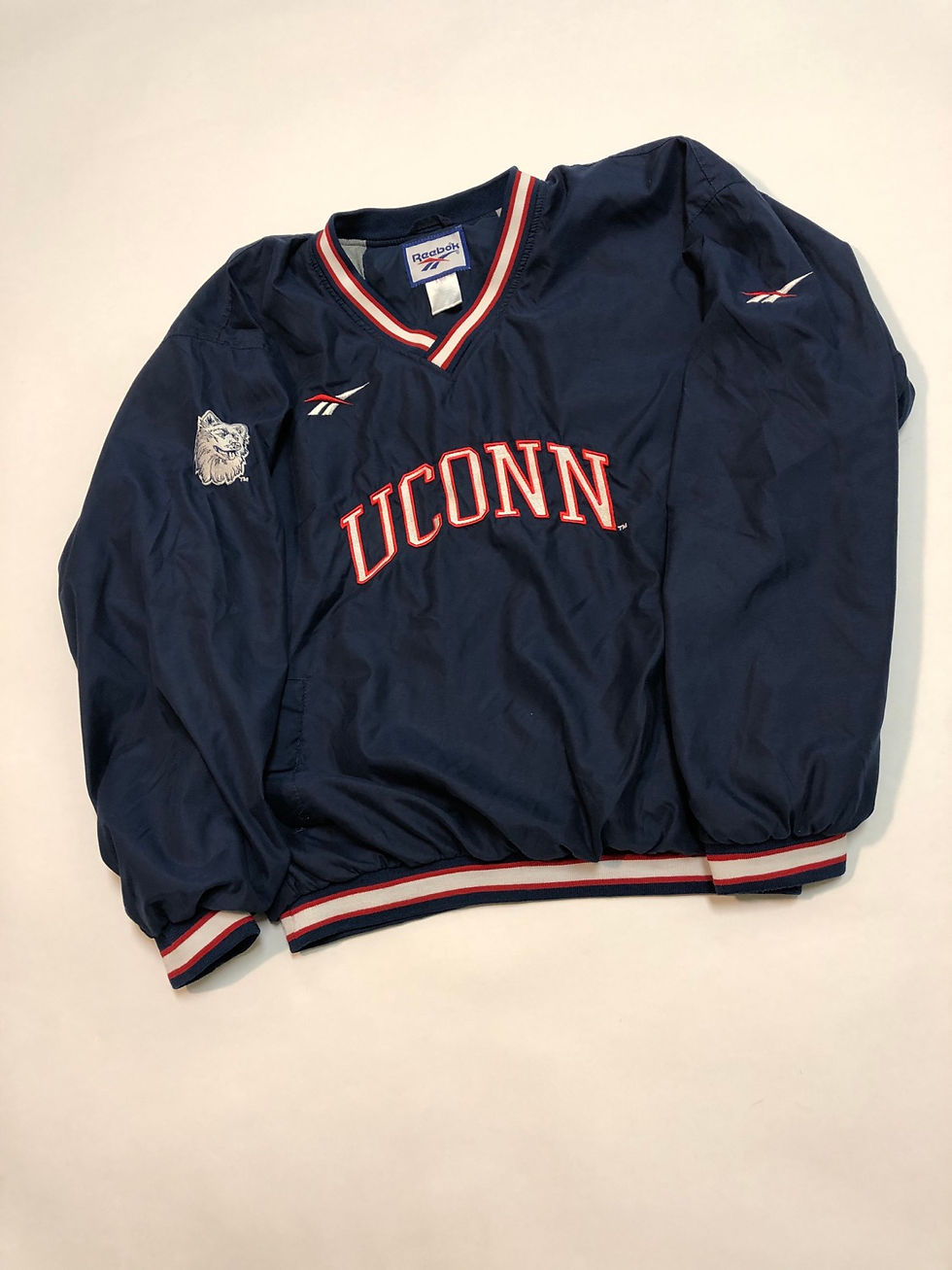 Thumbnail: Vintage UConn Reebok PullOver Jacket 