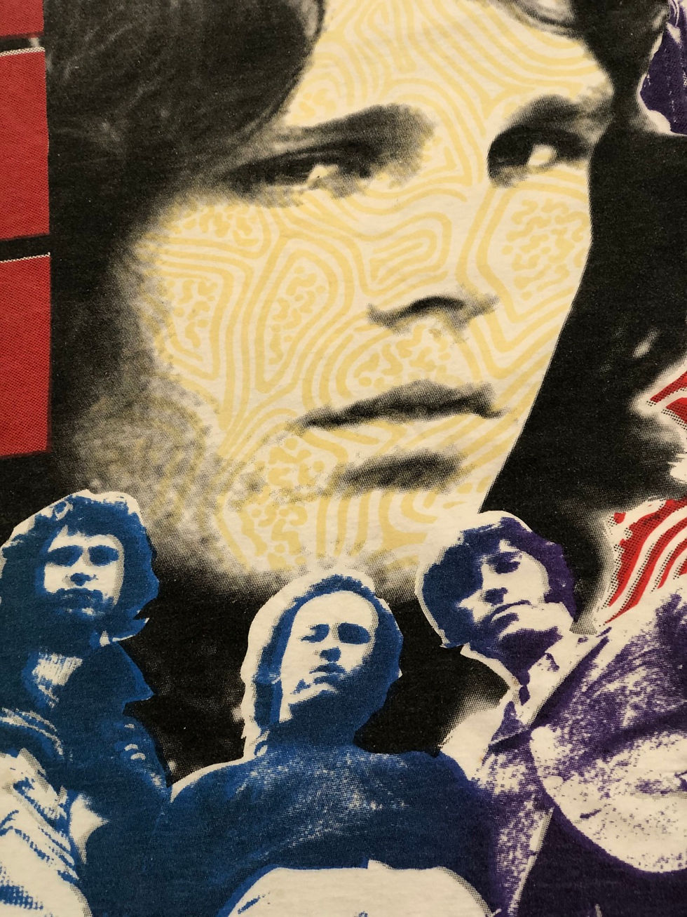 Thumbnail: Vintage All over Print Band tee 