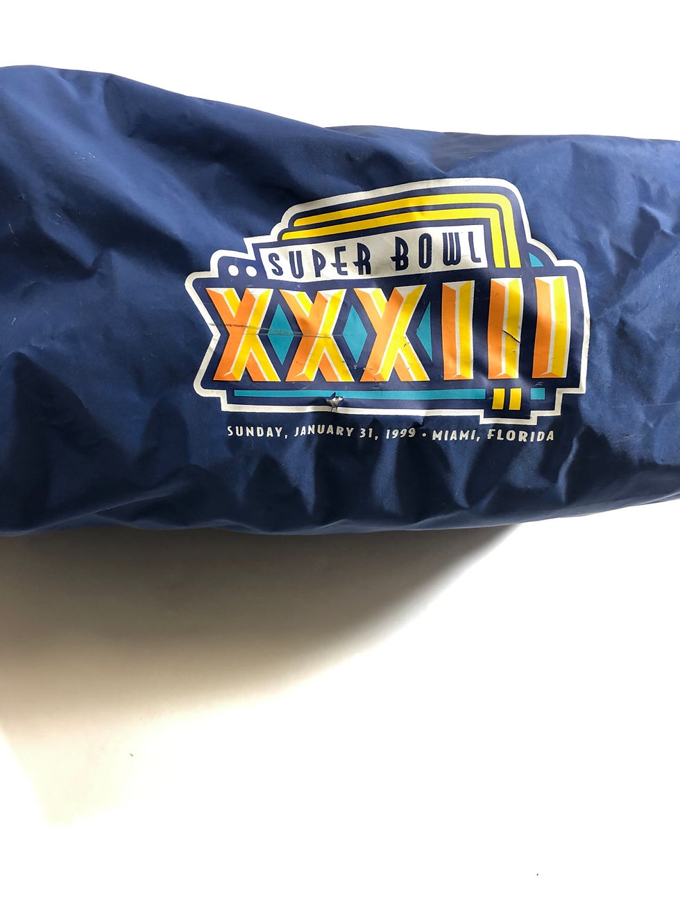 Thumbnail: Vintage 1999 Super bowl Duffle bag