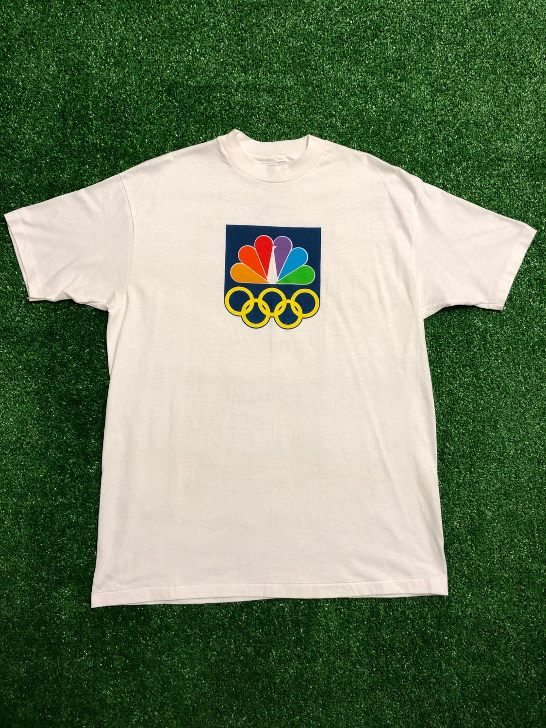 Vintage Single Stitch 1988 NBC Olympic Tee