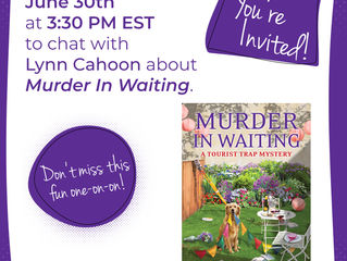 Murder in Waiting is arriving at the end of the month