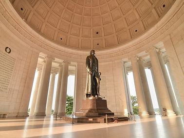 Thomas Jefferson Memorial in Washington DC United States