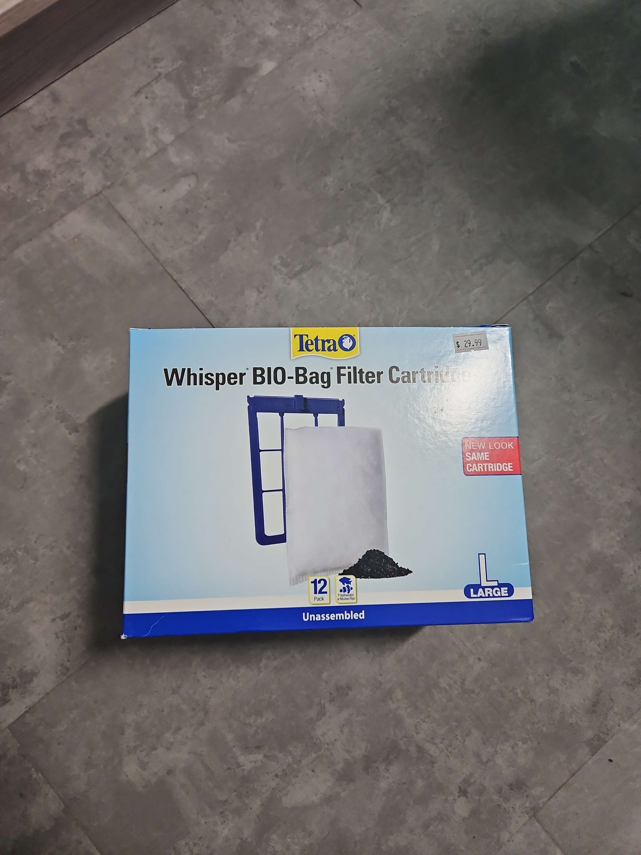 Tetra Whisper Filter Cartridge 12 pkg