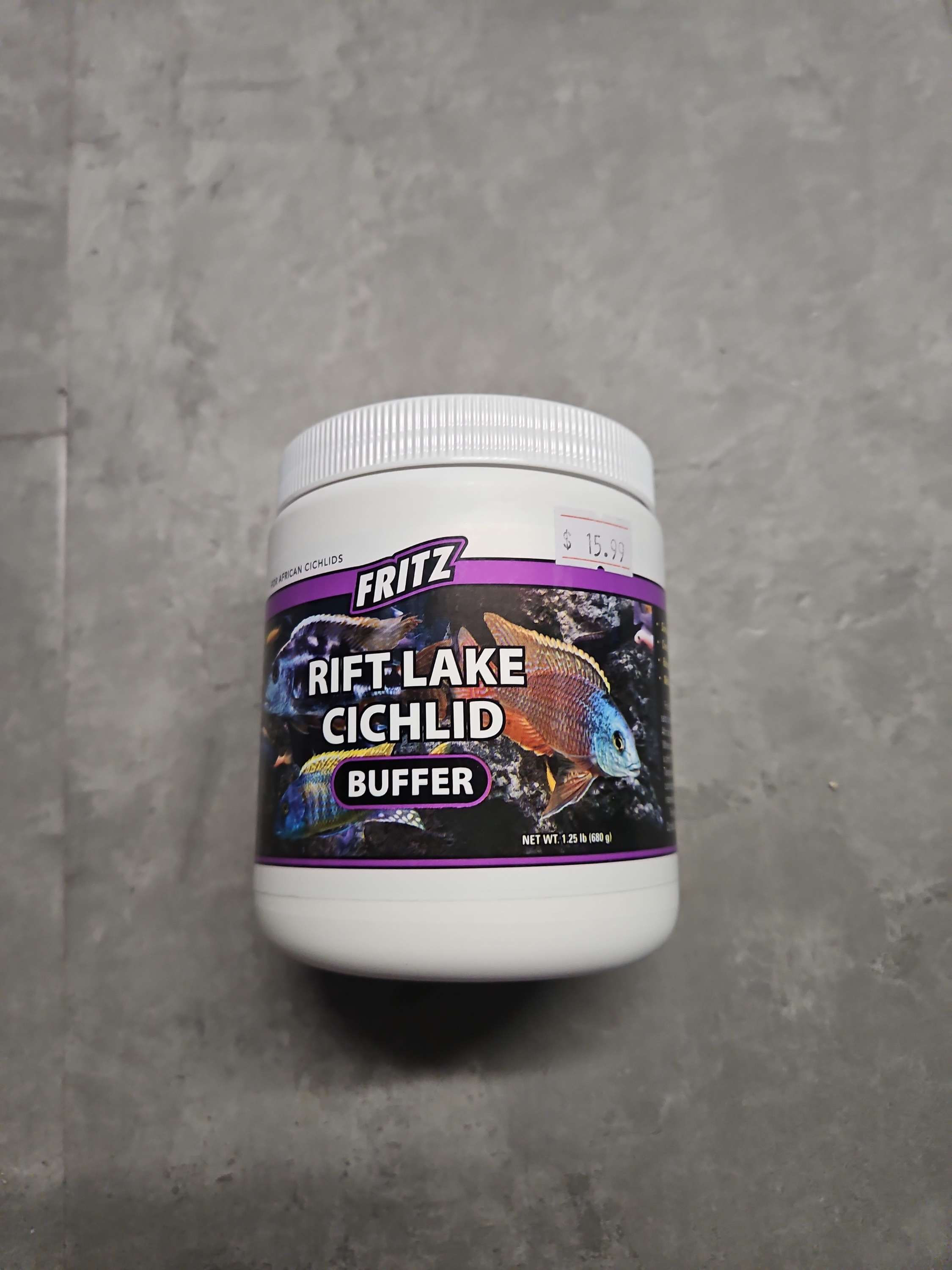 Fritz Cichlid Buffer 1.25lb Jar/Bag