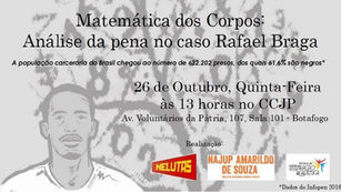 A MATEMÁTICA DOS CORPOS – Análise da pena no caso Rafael Braga