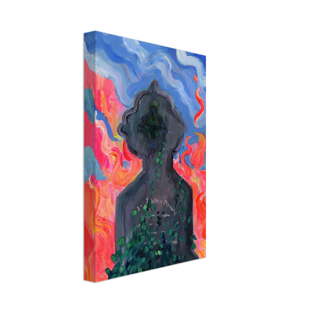 Canvas Print of "In Loving Memory" by Elaina Florence Joy Swanson