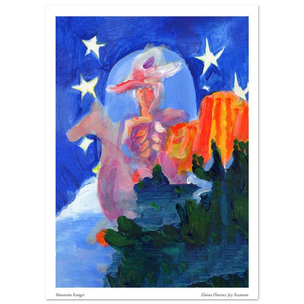 "Mountain Ranger" Wall Art Elaina Florence Joy Swanson