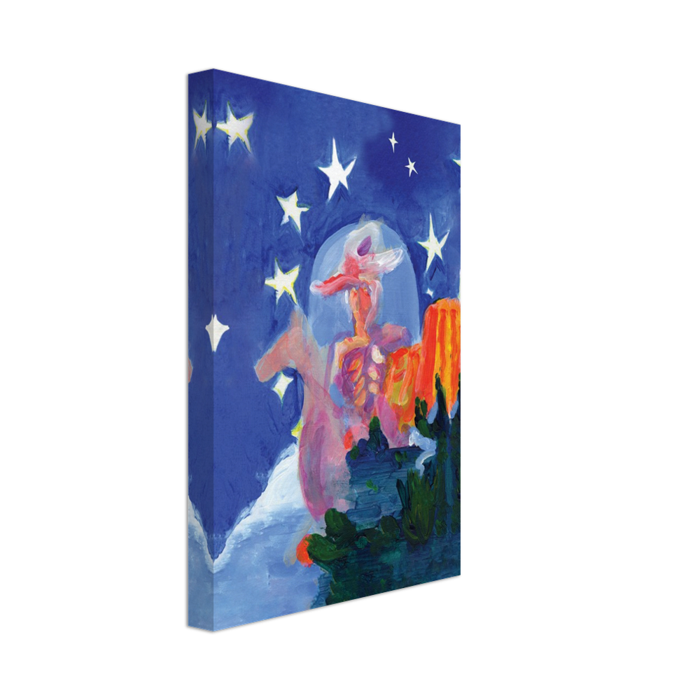 Canvas Print of "Mountain Ranger" by Elaina Florence Joy Swanson