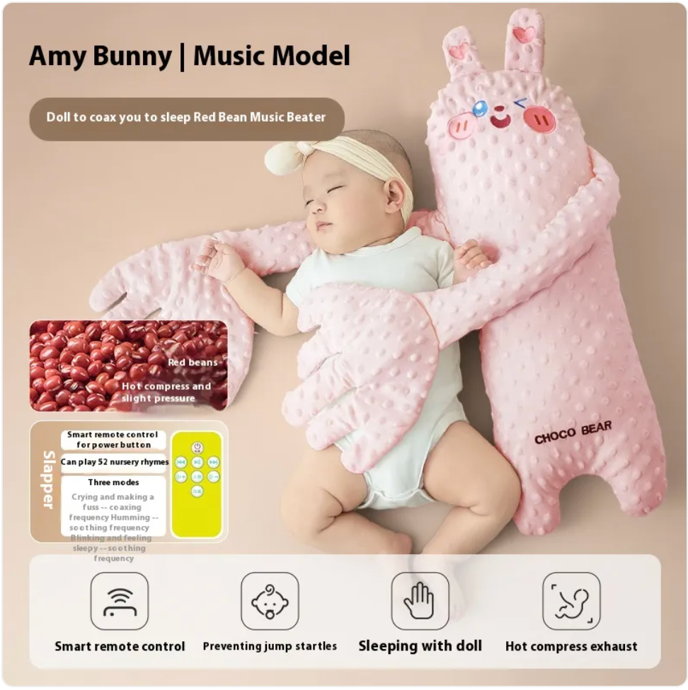 Thumbnail: Baby Soothing Palm Plush Sleep Aid