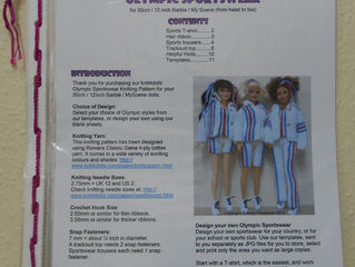 Why are knit4dolls knitting patterns so large?