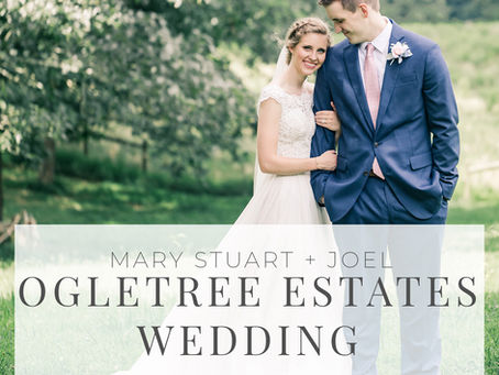 Ogletree Estates Summer Wedding | Mary Stuart + Joel
