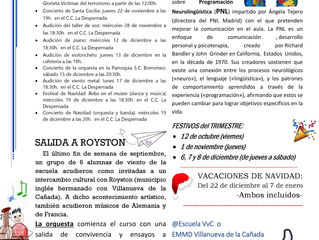 Boletín Informativo 1er Trimestre 2018/19