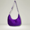Thumbnail: Quilted Slouch Bag - Purple/Plaid
