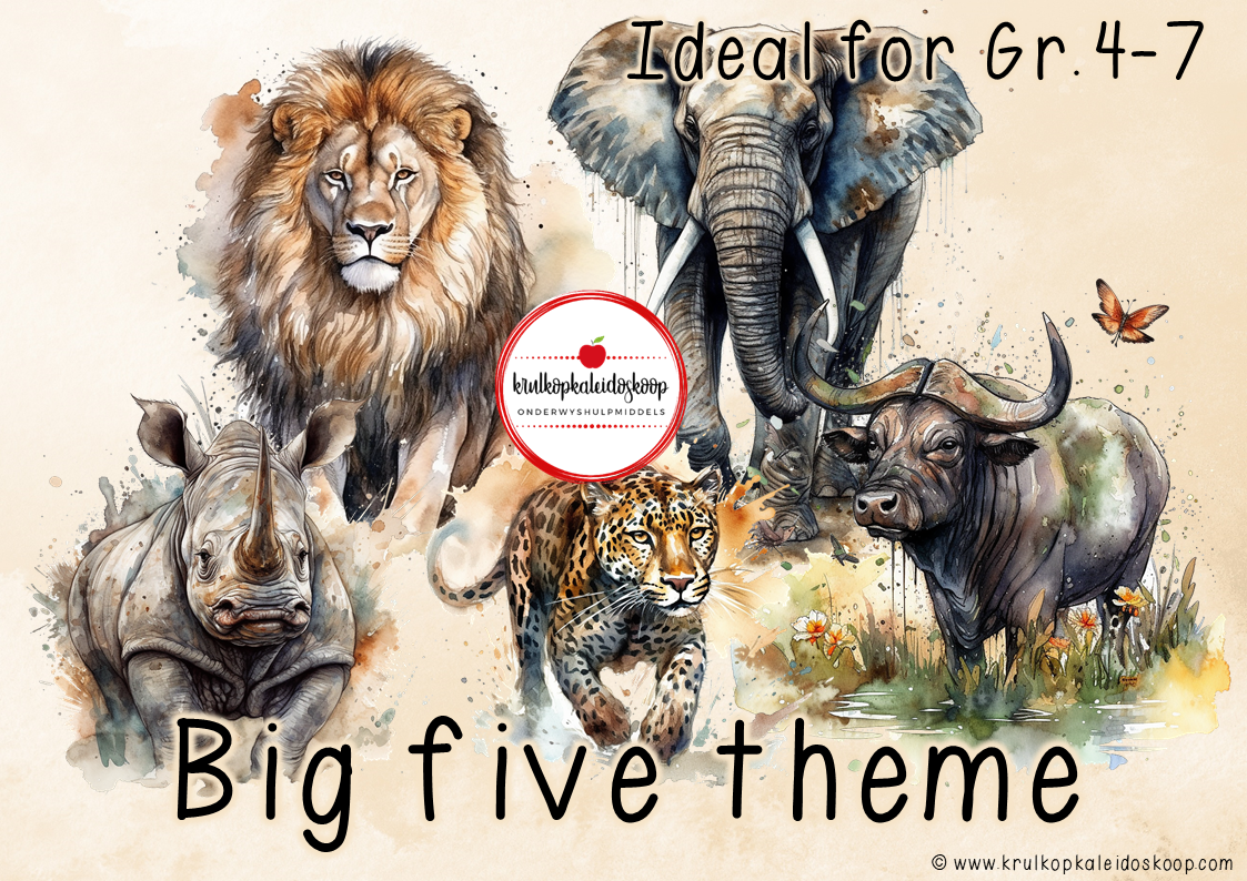 Big Five Theme - Intermediate Phase - Hard copy