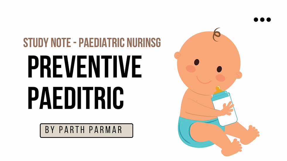 PREVENTIVE PEDIATRIC
