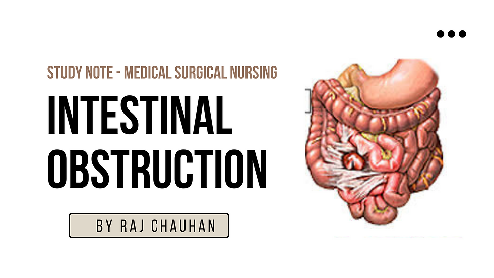 Intestinal obstruction