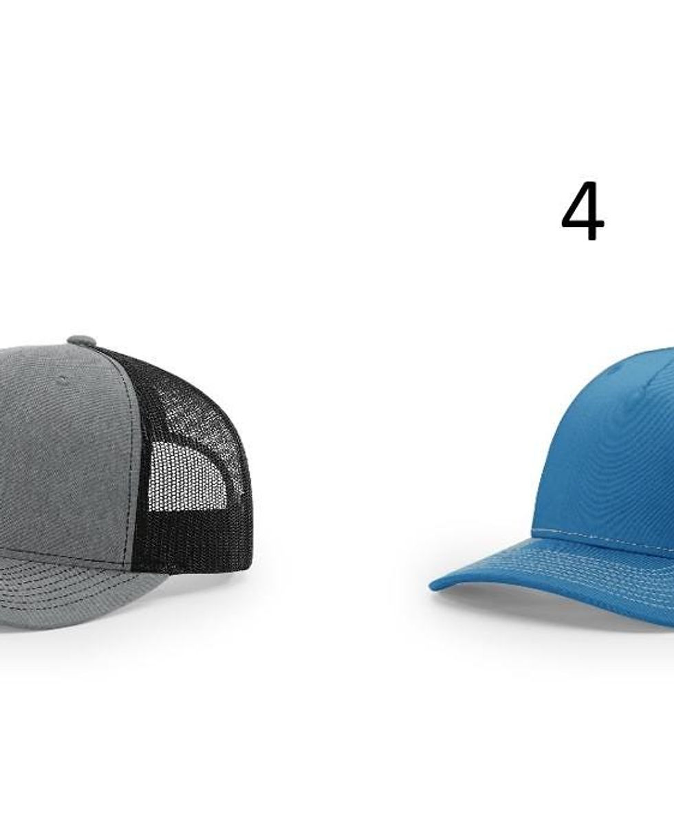 Thumbnail: Quiver & Bow hunting fishing christian biblical religious leather trucker cap