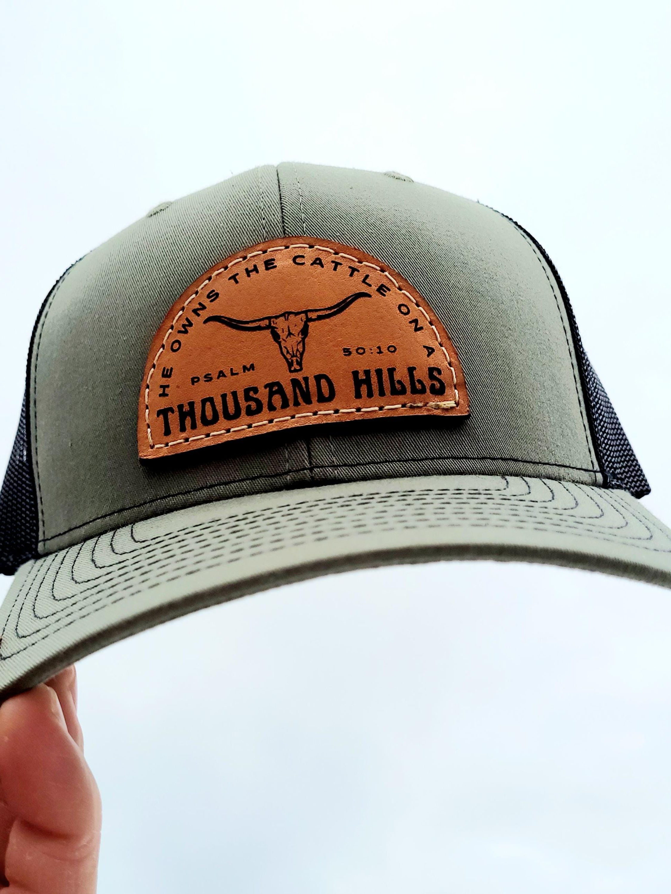 He owns the cattle on a thousand hills - western christian biblical religious...