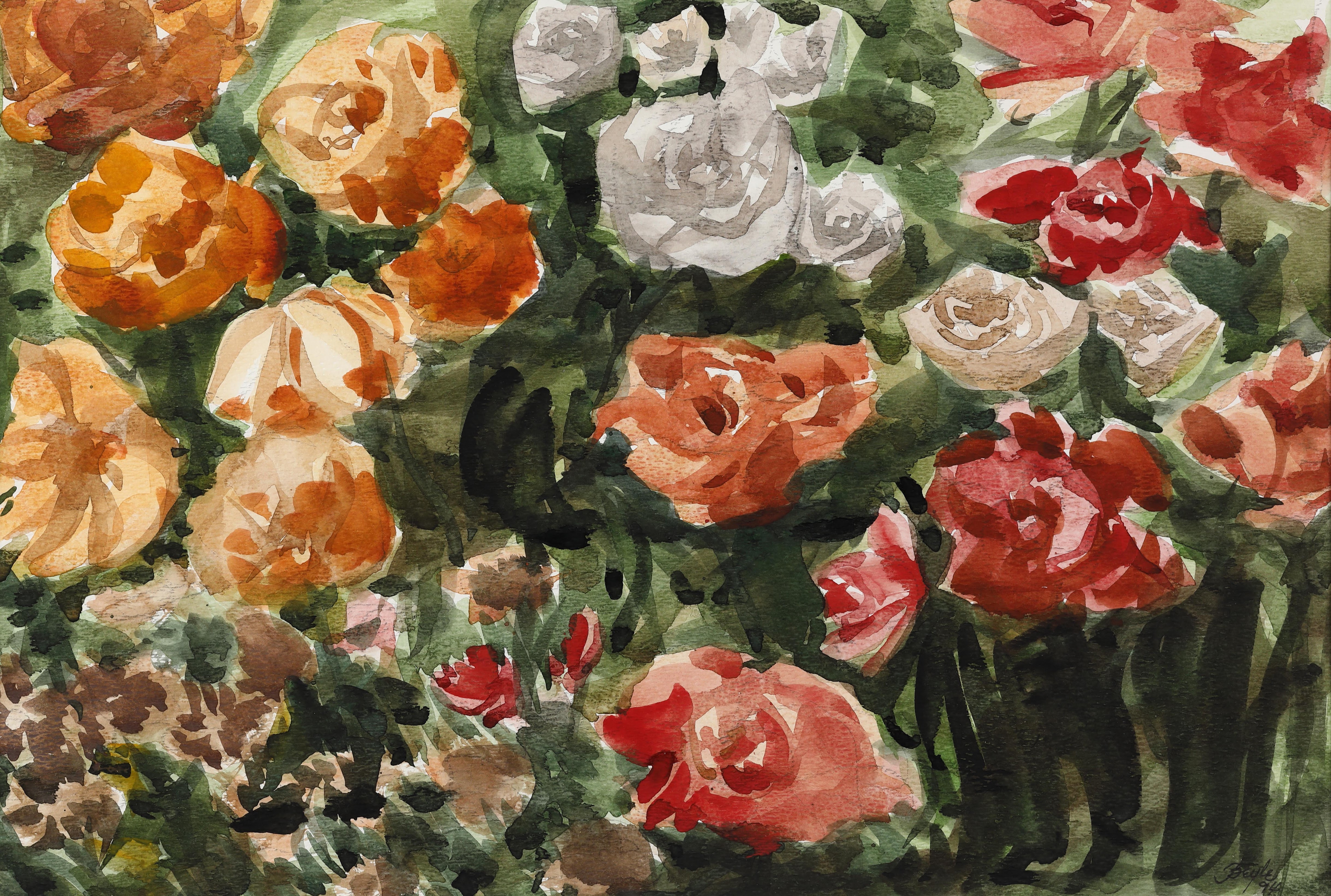 Berta Goldwaser, 'Flores 4'