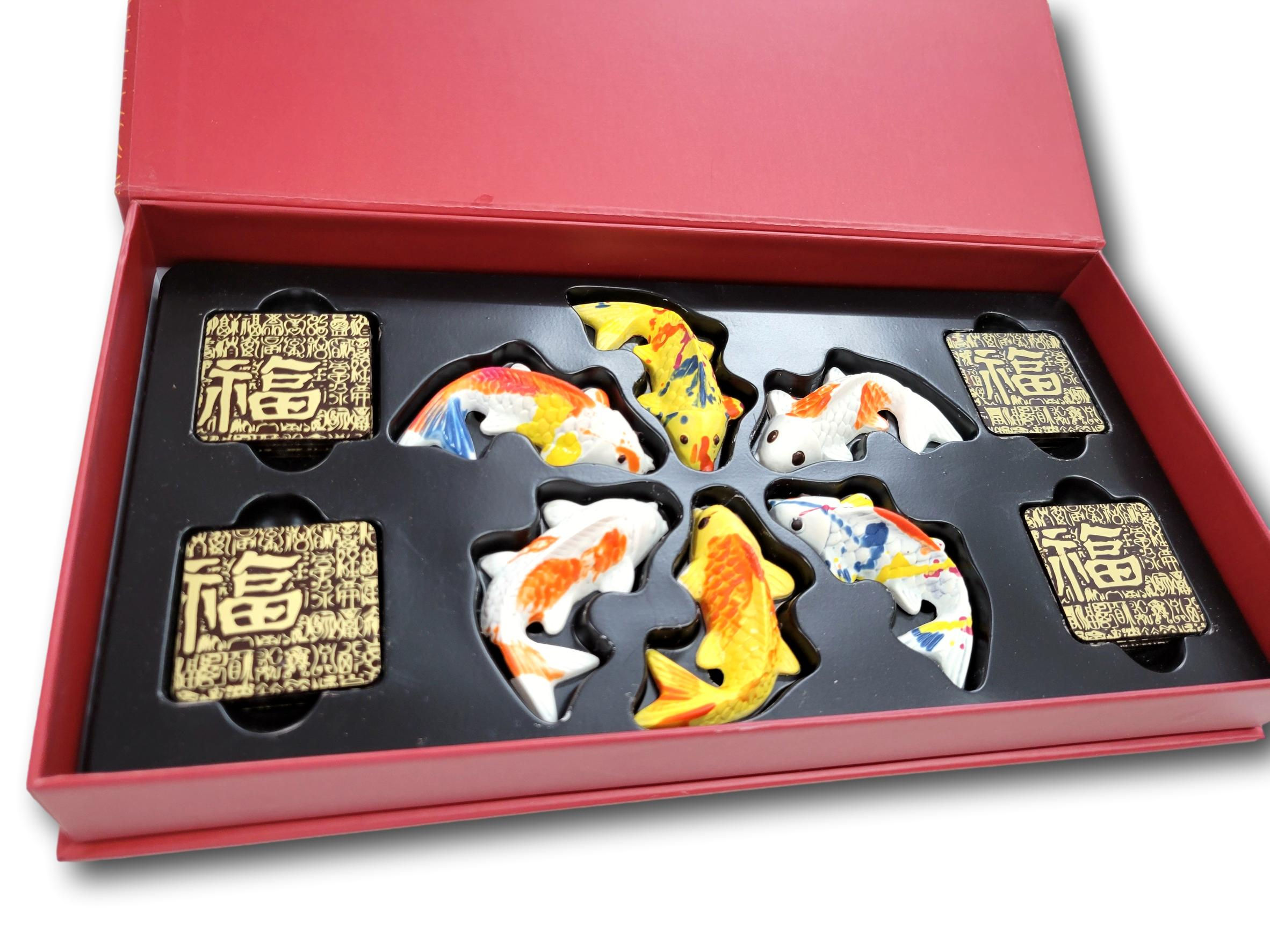 Kweichow Moutai Koi Fish Chocolate Gift Set