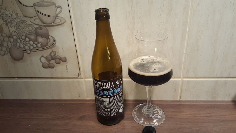 DEADWOOD - faktoria - double black IPA