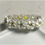 Thumbnail: Plumeria bracelet with crystal beads