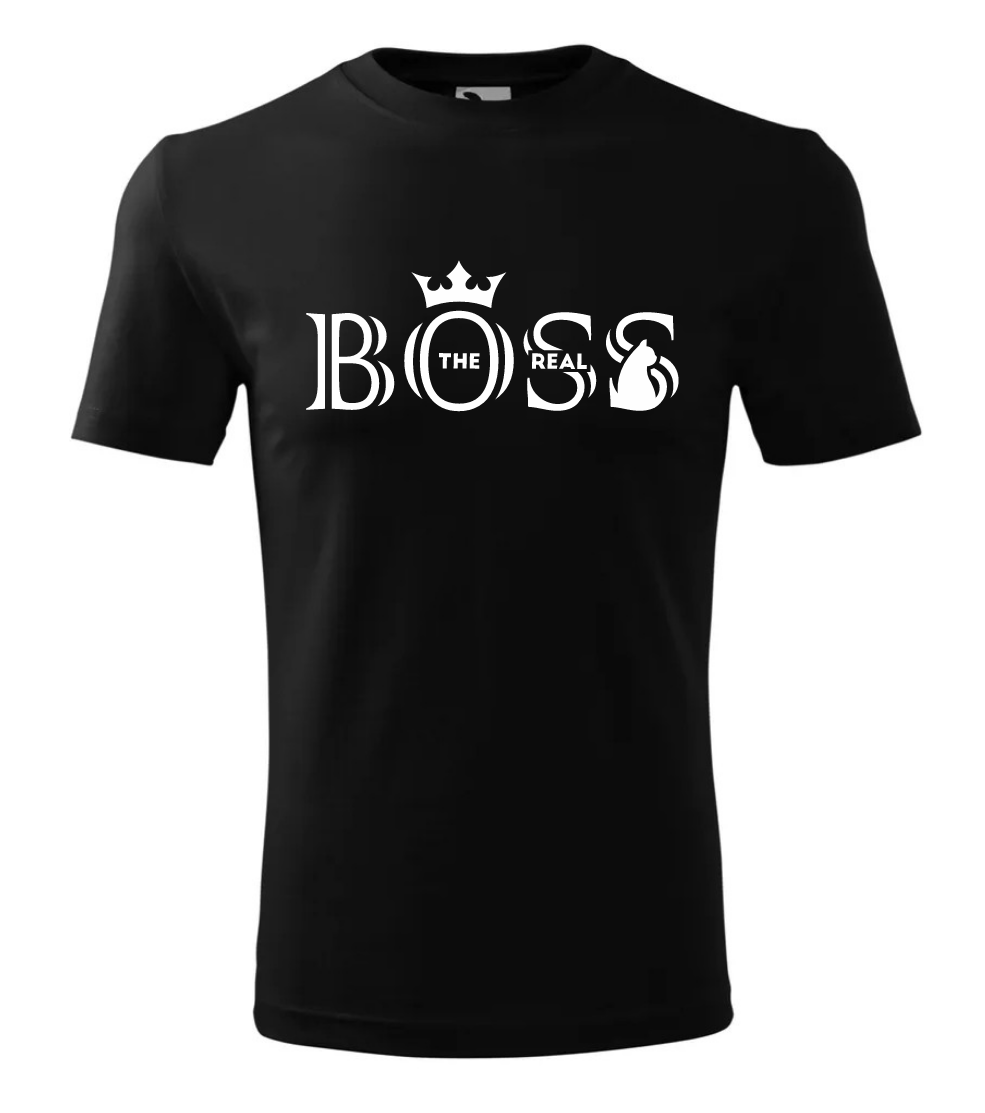 Tricou Clasic 165g/mp 100% Bumbac BOSS pt Cuplu