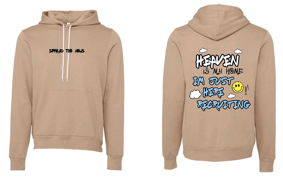 Thumbnail: HEAVEN IS MY HOME HOODIE