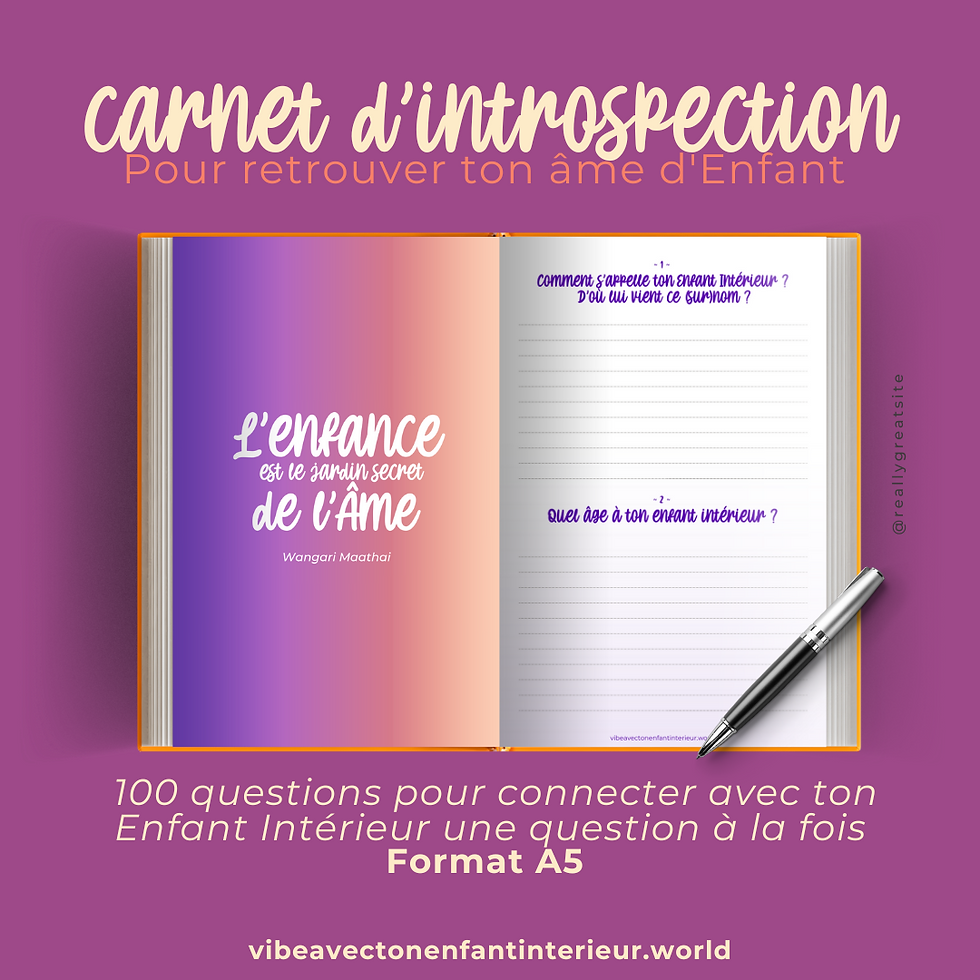 Miniature : 100 questions pour ton Enfant Intérieur