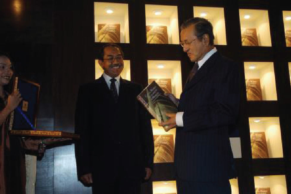 Launching of Capital Market book by Tun Mahathir at SC capital market