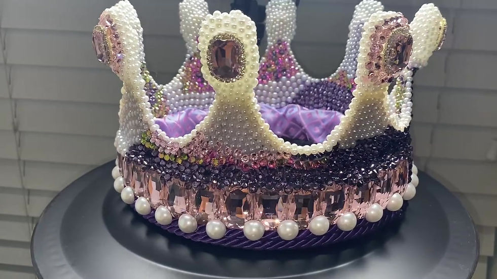 Thumbnail: Regal Purple Pearl Crown