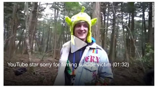 YouTube star Logan Paul posts new emotional apology for showing video of apparent suicide victim