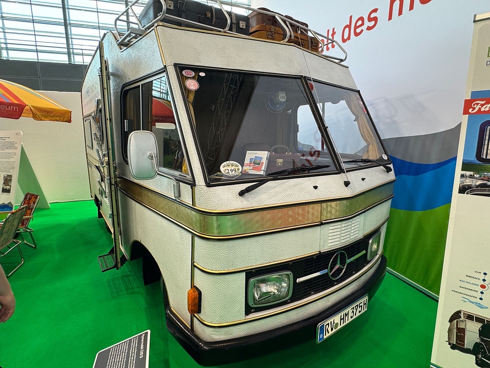 Exponát z muzea Erwin Hymer