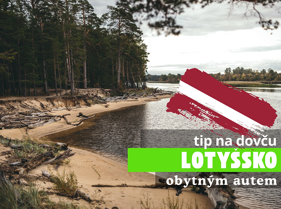 Lotyšsko obytným autem