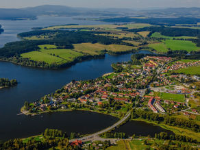 Lipno obytným autem - camp Frymburk