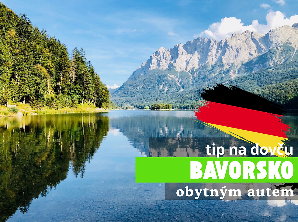 Bavorsko obytným autem