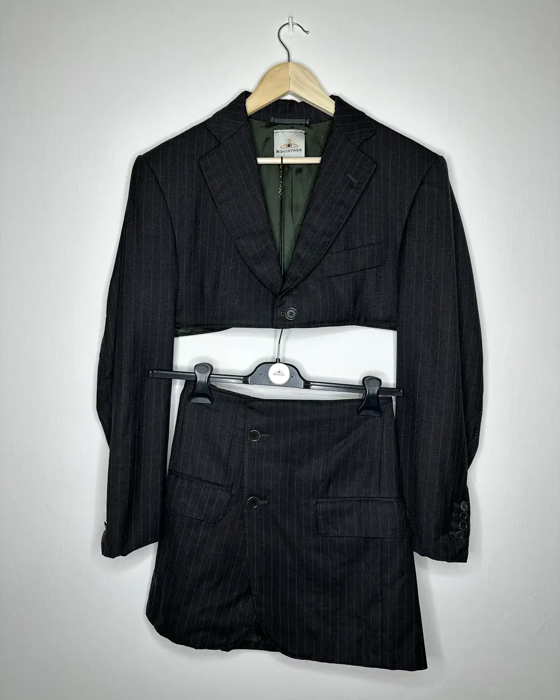 B3UPCYCLE: COMPLETO "FHTH" GREY STRIPES